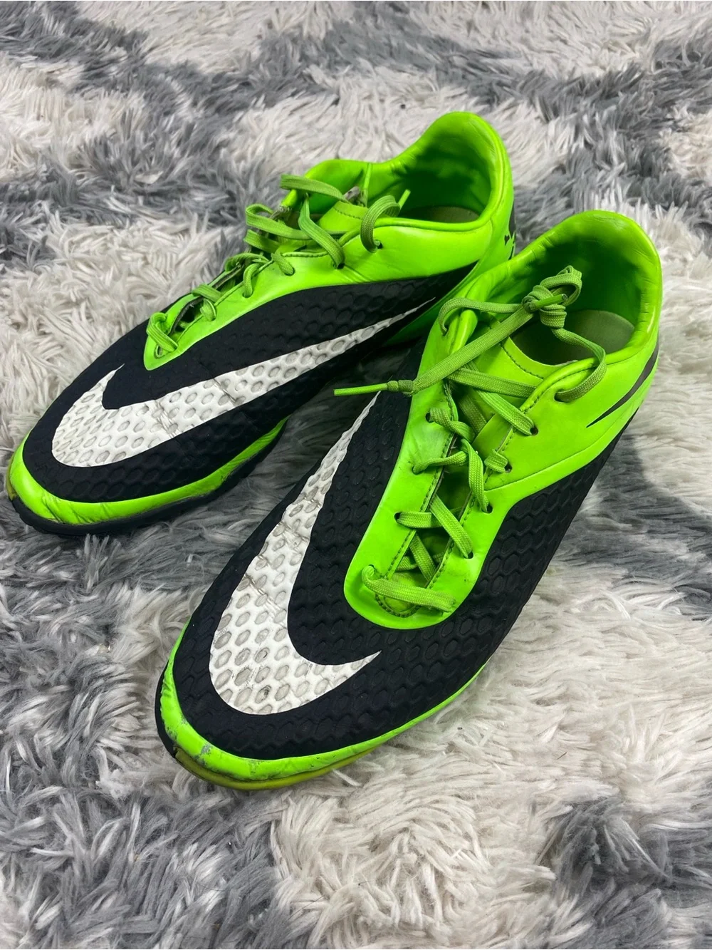 Nike Hypervenom Phatal Soccer Cleats Indoor Turf Football Boots US 12